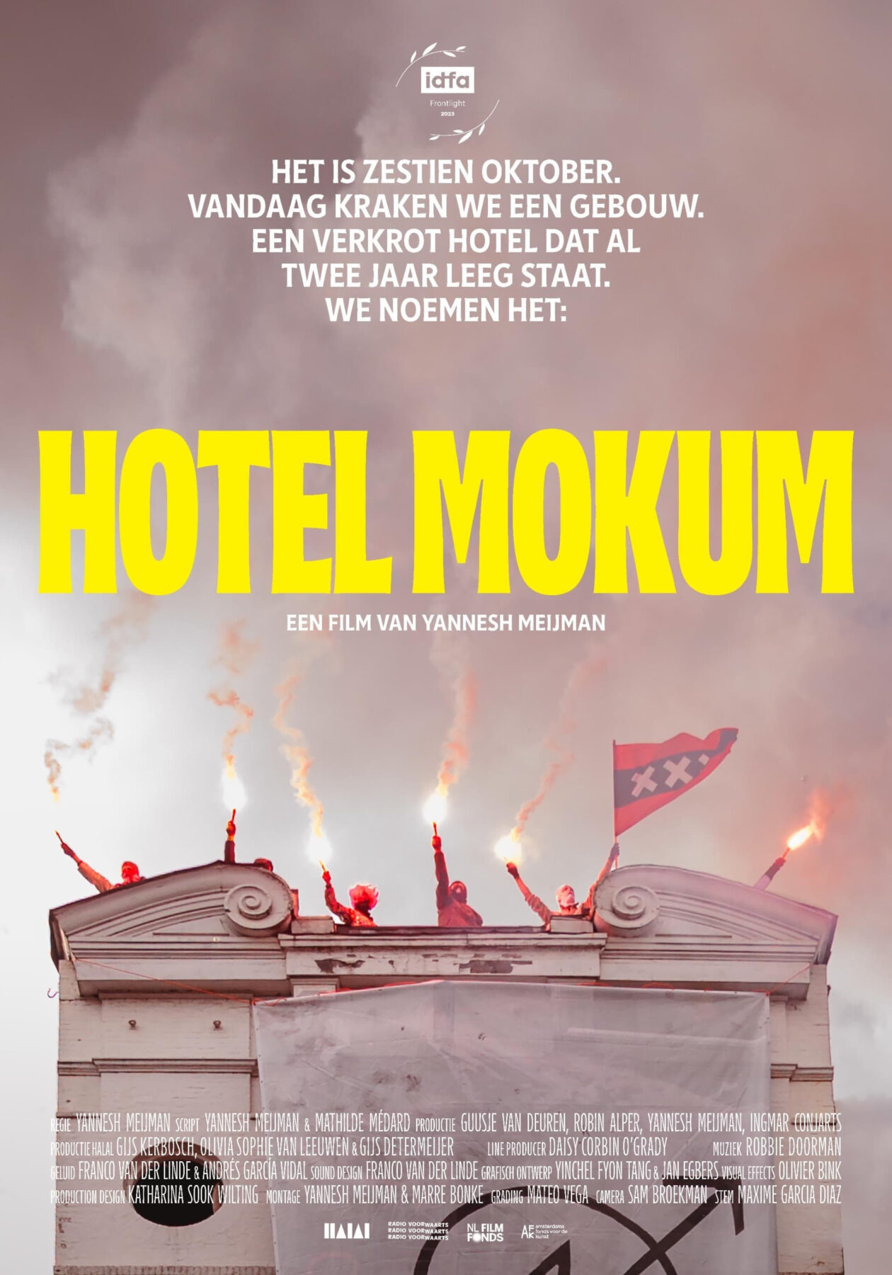 poster voor hotel mokum.